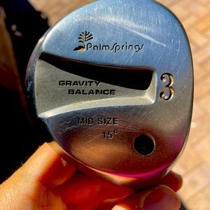 Golf club palm spring wood 3.